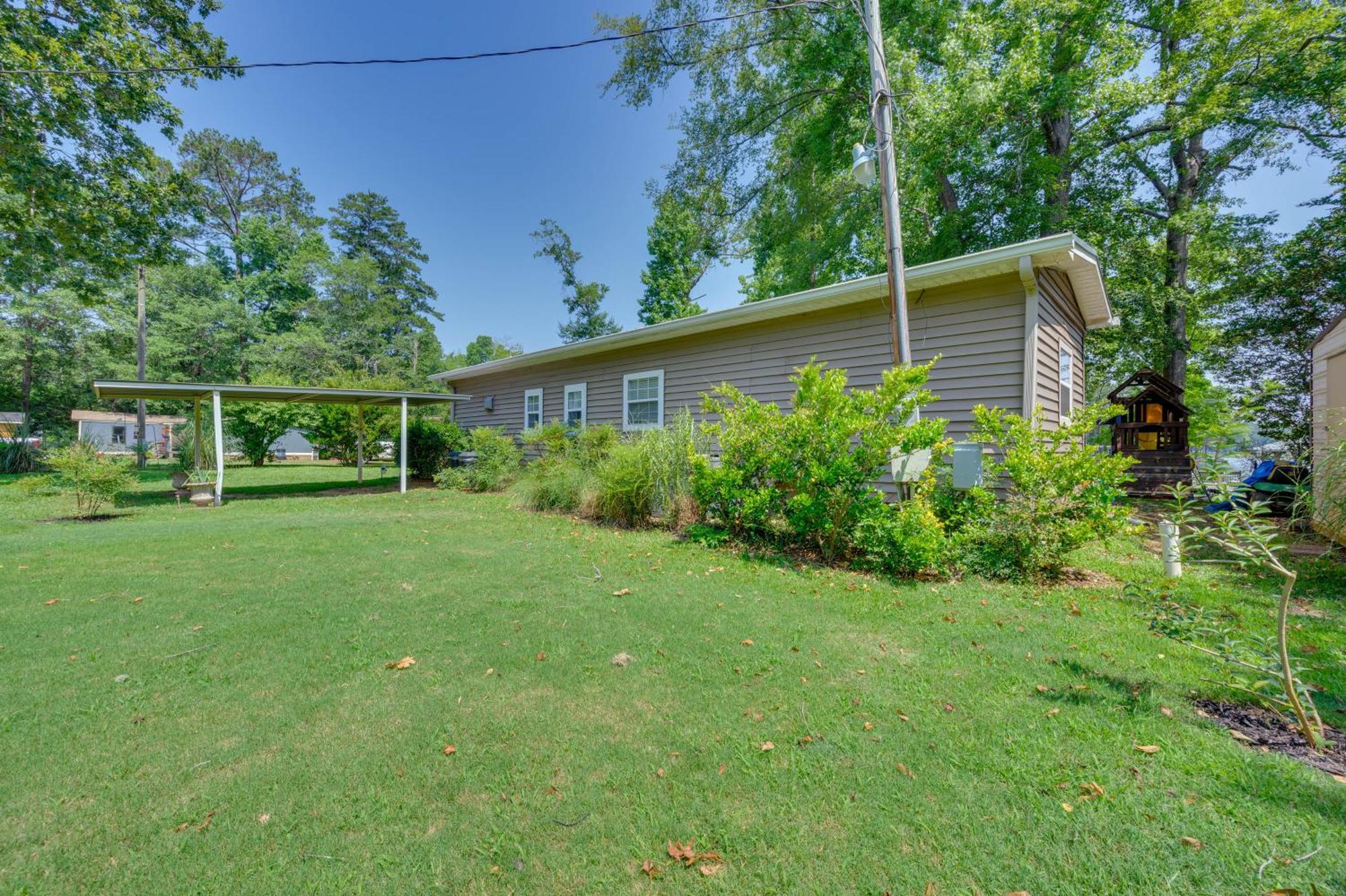 Lake Sinclair Crooked Creek Cottage With Fire Pit! Eatonton Eksteriør bilde