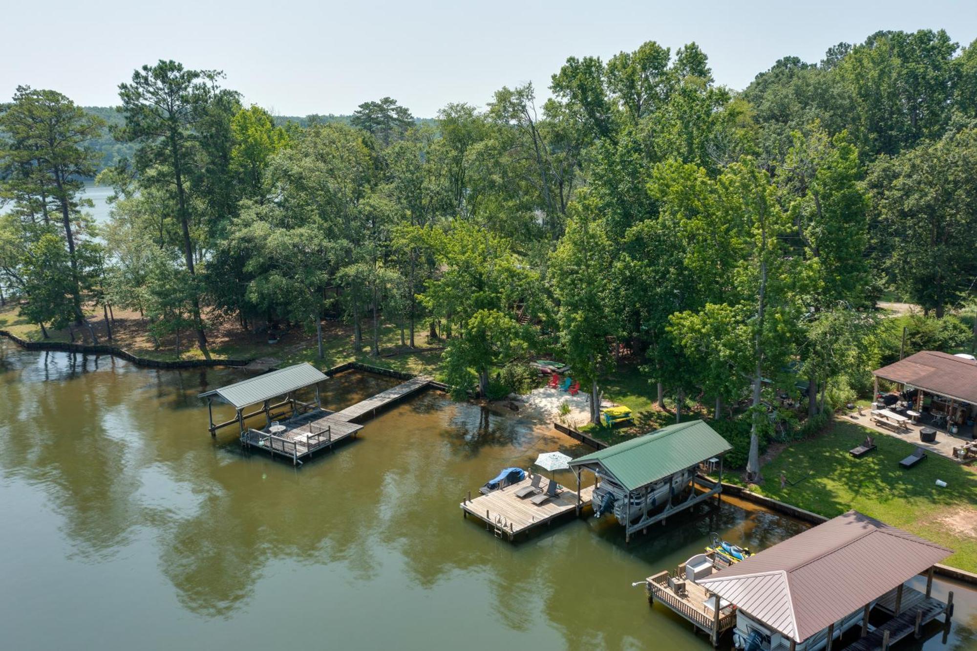 Lake Sinclair Crooked Creek Cottage With Fire Pit! Eatonton Eksteriør bilde
