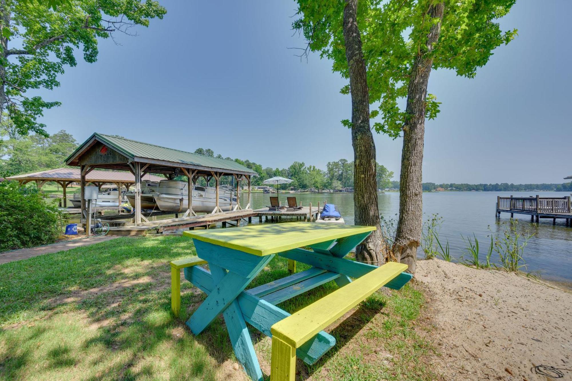 Lake Sinclair Crooked Creek Cottage With Fire Pit! Eatonton Eksteriør bilde