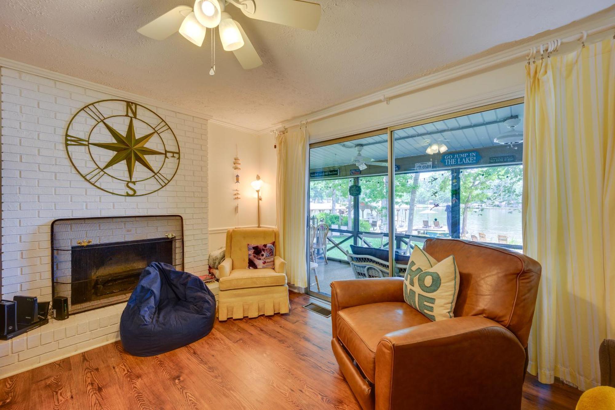 Lake Sinclair Crooked Creek Cottage With Fire Pit! Eatonton Eksteriør bilde