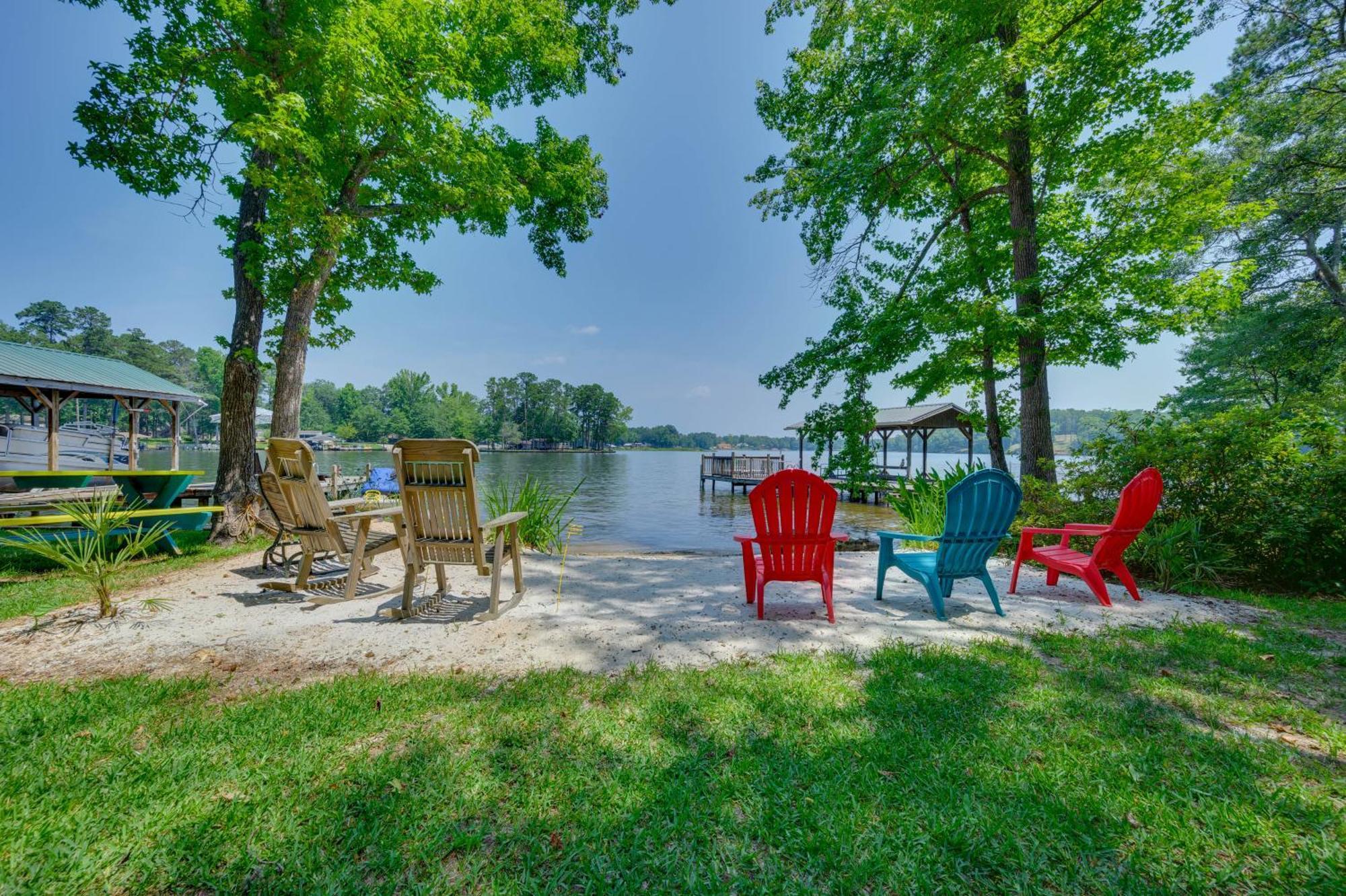 Lake Sinclair Crooked Creek Cottage With Fire Pit! Eatonton Eksteriør bilde